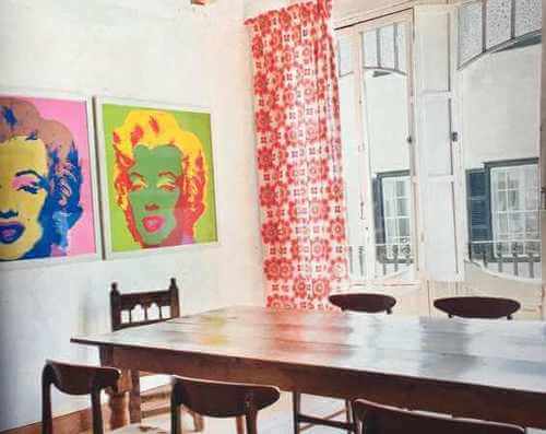 Decorazione in stile Pop Art.