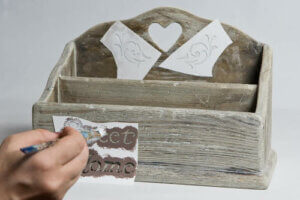 La tecnica dello stencil per una casa personalizzata