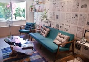 Come decorare la casa con i giornali vecchi