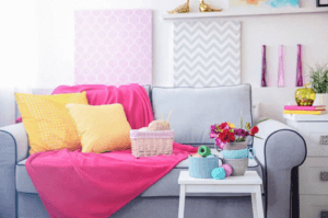 Abbinare rosa e giallo per un tocco pop