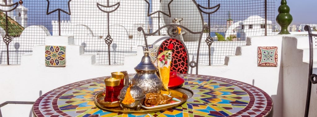 Come decorare una terrazza in stile marocchino