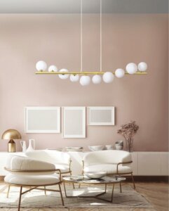 6 tipi di lampadari moderni di tendenza nel 2022